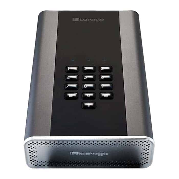 (image for) iStorage diskAshur2 DT2 10TB USB 3.1 Encrypted External HDD/Hard Drive